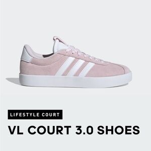 Adidas VL Court 3.0 Light Pink Sneakers